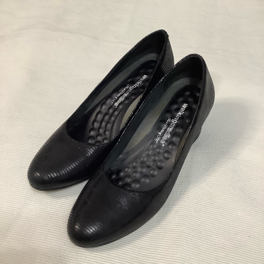 Walking Cradles Women Jessica  leathers black Pumps Size 10